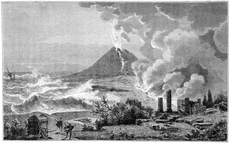 Zahynul při výbuchu Vesuvu, FOTO: Jean-Édouard Dargent/Creative Commons/Public domain