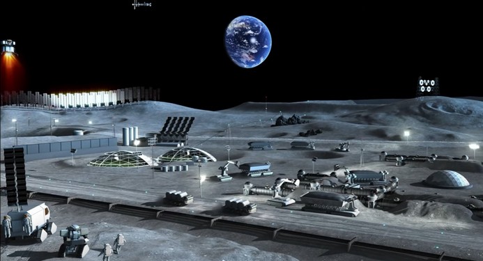 JAXA a Honda společně zkoumají cirkulační systém obnovitelné energie pro použití na Lunar Orbital Platform-Gateway (bráně) a na povrchu Měsíce. Foto: JAXA/Honda