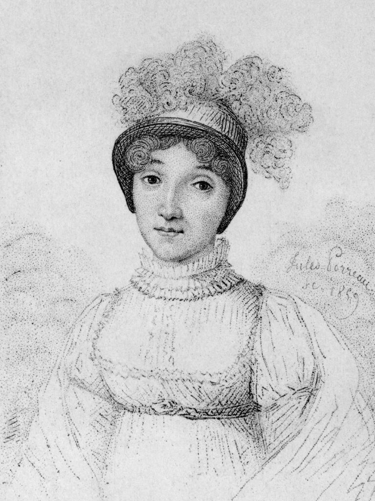 Sophie Blanchardová (1778-1819) (Jules Porreau, Volné dílo, commons.wikimedia)