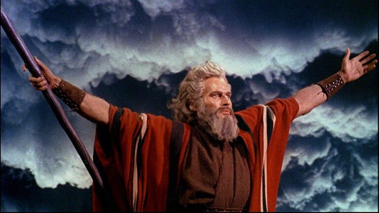 Mojžíš je jednou z nejdůležitějších postav Starého zákona. Foto: Creative commons/The Ten Commandments, 50th Anniversary Collection Paramount, 2006/Volné dílo