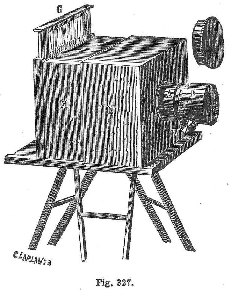 Daguerrotypická kamera. Lidé před ní musejí stát naprosto nehnutě. FOTO: https://es.wikipedia.org/wiki/Creative Commons/Public domain