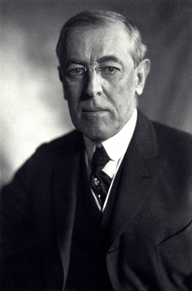 Nádraží dostalo svoje jméno podle amerického prezidenta Woodrowa Wilsona. FOTO: Harris & Ewing/Creative Commons/Public domain