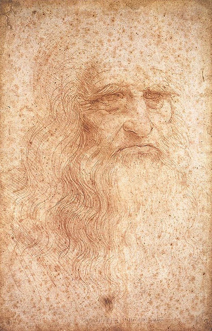 Leonardo daVinci , (Leonardo da Vinci, Volné dílo, commons.wikimedia)