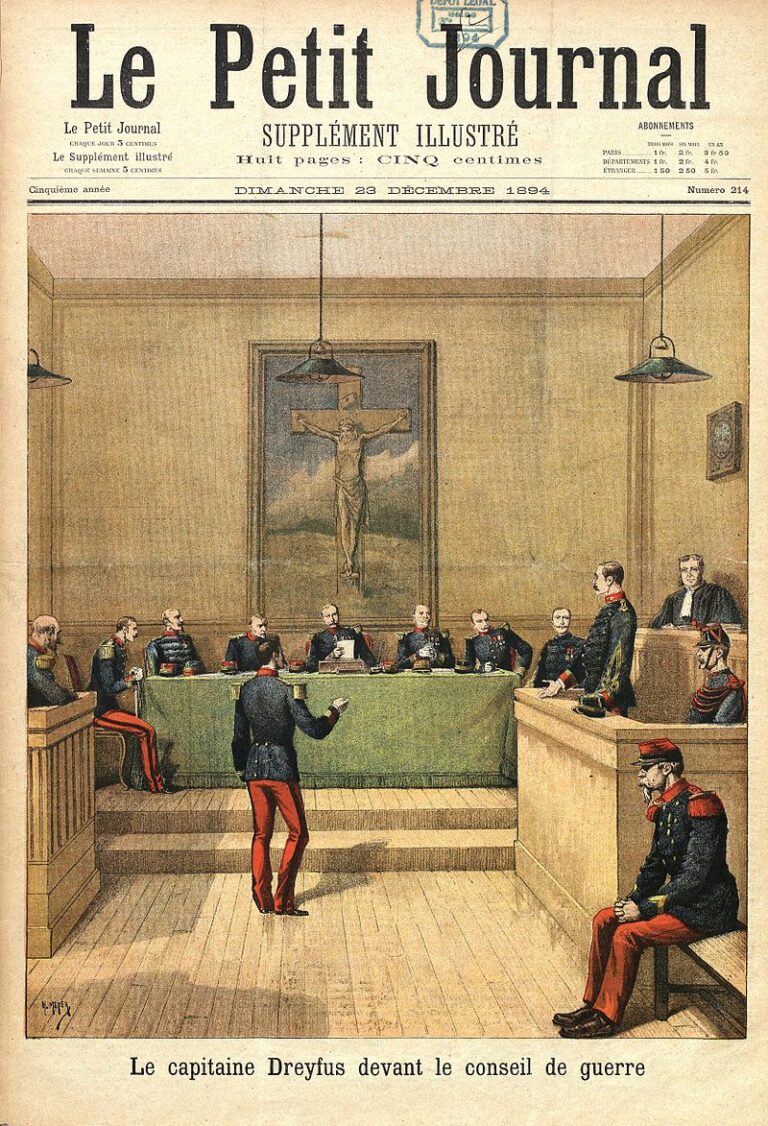 Soud s Dreyfusem sleduje celá země. FOTO: Henri Meyer / Creative Commons / volné dílo