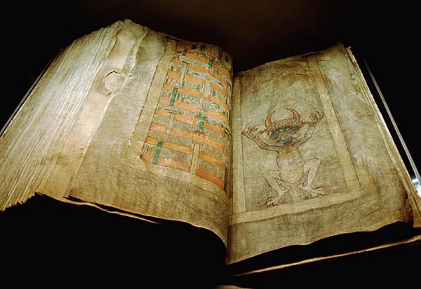 Codex gigas je největší rukopisnou knihou světa. FOTO: Kungl. bliblioteket / Creative Commons / volné dílo