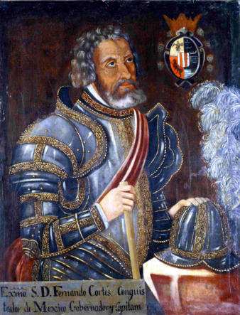 Hernán Cortés se s novinkou nezavděčí. FOTO: G. E./Creative Commons/Public domain