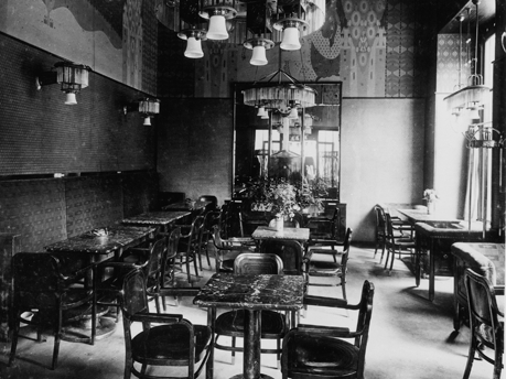 Kavárna Arco v roce 1907. FOTO: Neznámý autor/ Creative Commons/Public domain
