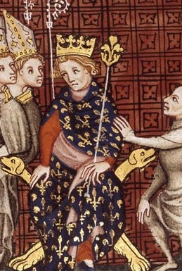 Východofranckého krále Ludvíka II. Němce žádají česká knížata o křest. FOTO: Wikimedia Commons/Creative Commons/CC BY-SA 4.0
