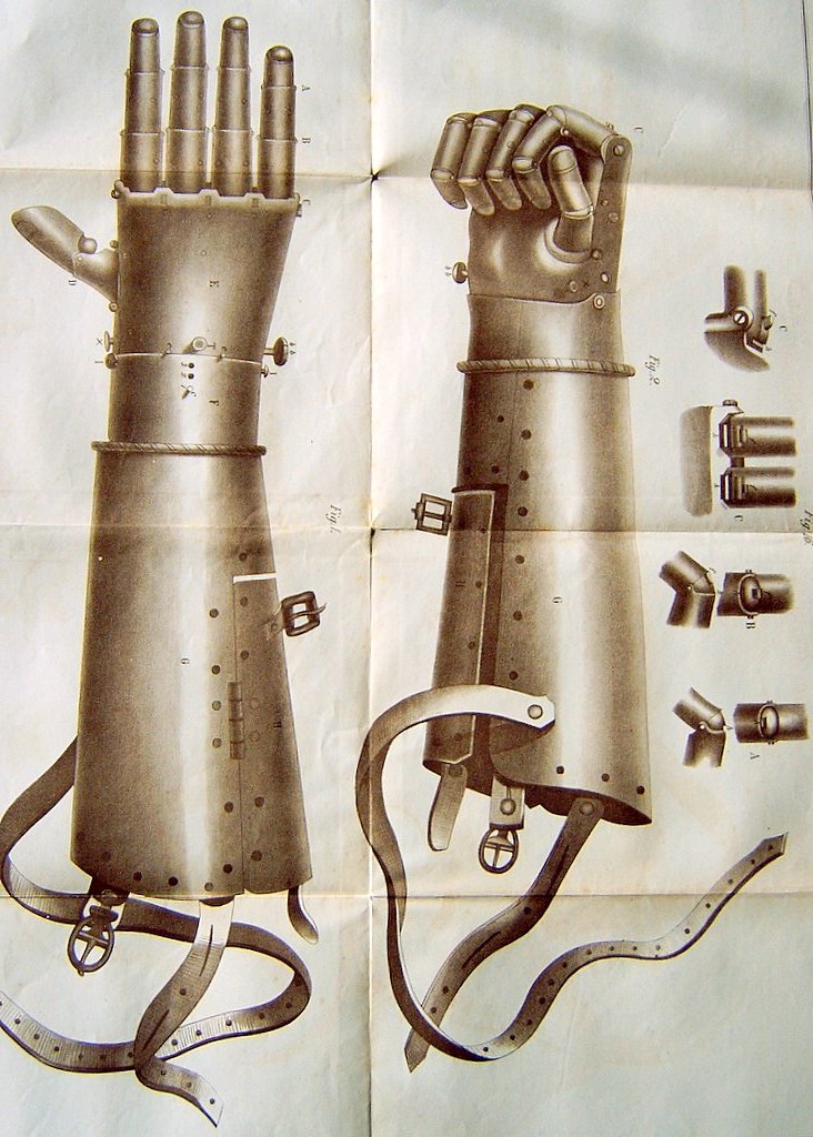 Berlichingenova železná ruka. FOTO: Transferred from de.wikipedia to Commons/Creative Commons/Public domain