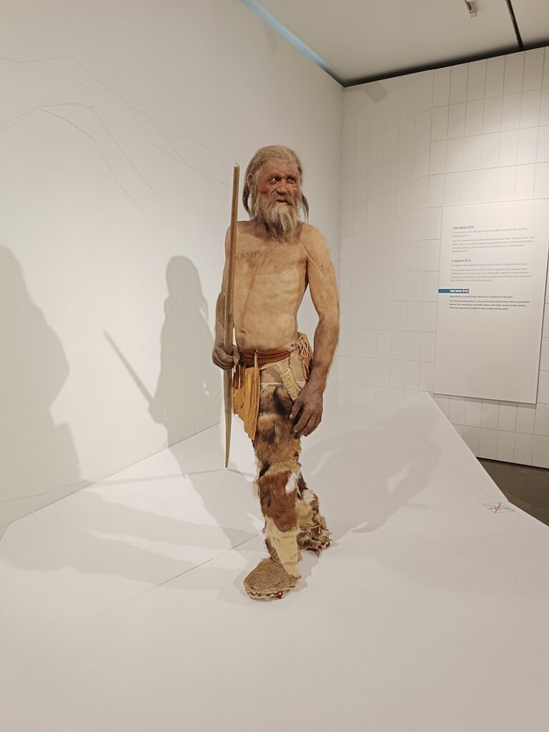 Přibližně takto Ötzi vypadal. FOTO: Mannivu/Creative Commons/CC BY-SA 4.0