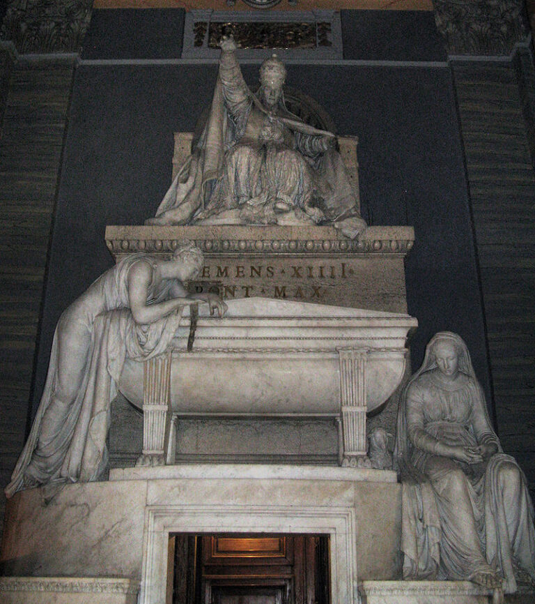 Náhrobek papeže Klementa XIV. FOTO: original file by Yair Haklai/Creative Commons/CC BY-SA 3.0