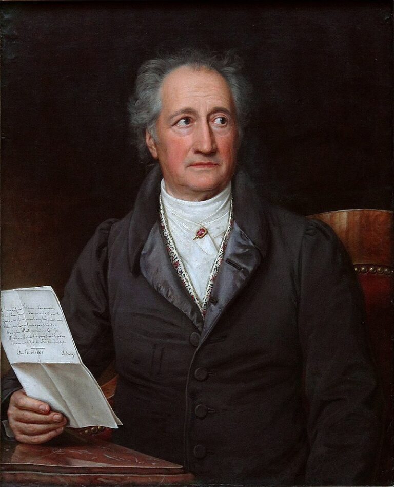 Básník Johann Wolfgang Goethe si čokoládu zamiluje. FOTO: Karl Joseph Stieler/Creative Commons/Public domain