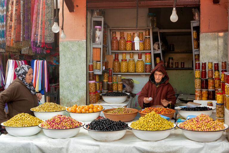 V Maroku je těžké se rozhodnout, co dřív ochutnat. FOTO: Anton Zelenov / Creative Commons / CC BY-SA 3.0