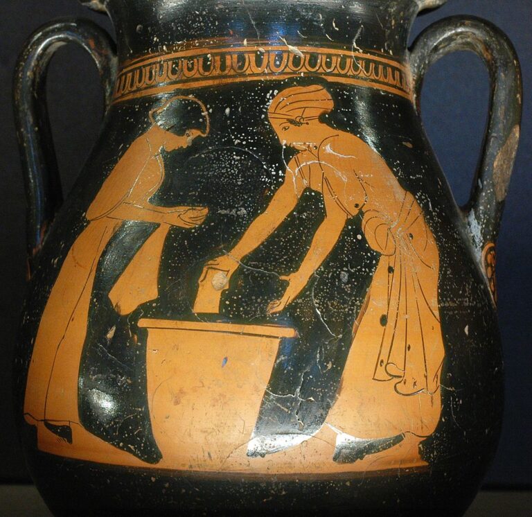 Ženy si ve starověkých Aténách mnoho výdobytků demokracie neužily. FOTO: Louvre Museum/Creative Commons/Public domain