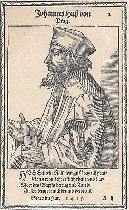 Na nepravosti kolem odvádění daně upozorňuje i Jan Hus. FOTO: Christoph Murer 1587/Creative Commons/Public domain