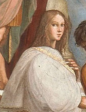3 Pohanská filozofka Hypatie Alexandrijská čelí nenávisti křesťanů. FOTO: Raffaello Santi (Wikipedia)/Creative Commons/Public domain