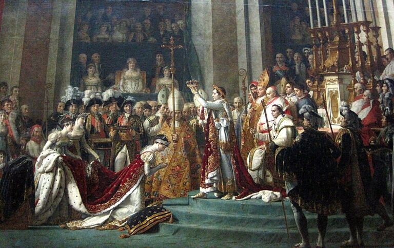Korunovace Napoleona I. Bonaparta císařem. FOTO: Jacques-Louis David/Creative Commons/CC BY 4.0