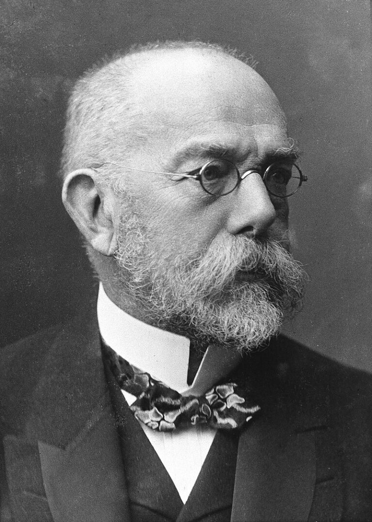 Robert Koch objeví bakterie tuberkulózy a cholery. FOTO: https://ihm.nlm.nih.gov/images/B16691, Public domain