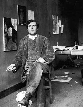 Amadeo Modigliani. Jeho dílo Frogli padělá. FOTO: unknown (Paul Guillaume?)/Creative Commons/Public domain