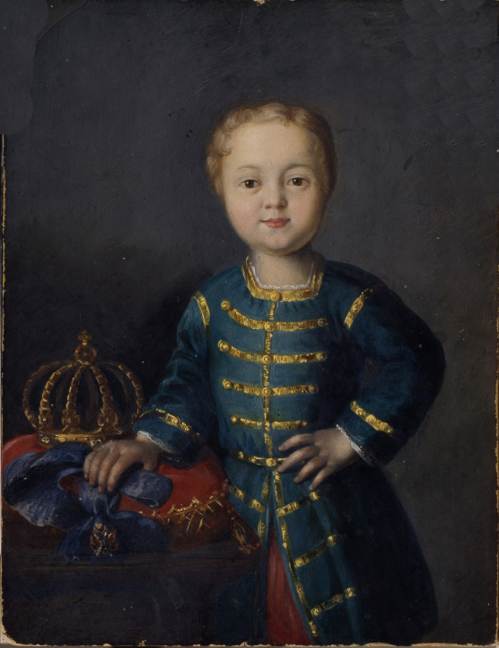 Ivan VI. Antonovič (1740–1764) v dětském věku. Na ruský carský trůn usedne už jako dvouměsíční miminko. FOTO: Unidentified painter/ Public domain