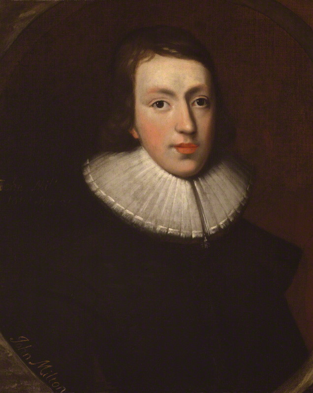 Anglický básník John Milton líčí stvoření světa. FOTO: National Portrait Gallery/Creative Commons/Public domain