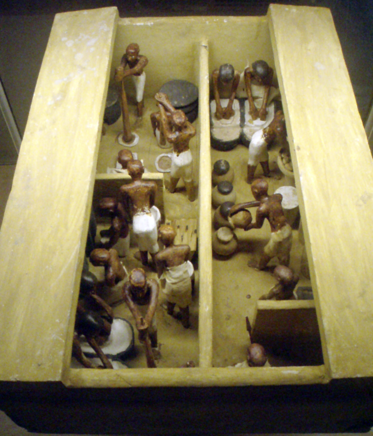 Výroba piva ve starověkém Egyptě. FOTO: Keith Schengili-Roberts/Creative Commons/worldhistory