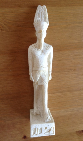 Egyptská soška vytištěná na 3D tiskárně. FOTO: Bradina /Creative Commons/CC0