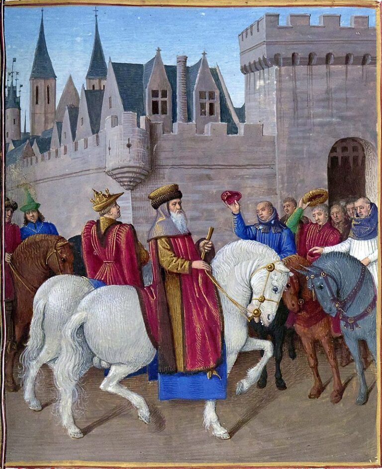 Karel IV. se projevuje jako velmi obratný diplomat. FOTO: Připisováno Jeanu Fouquetovi/Creative Commons/Public domain