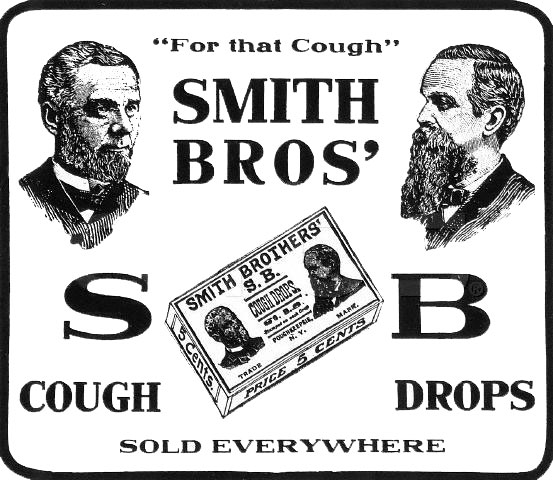 Produkty bratří Smithů proti kašli. FOTO: Bratři Smithové/Creative Commons/Public domain