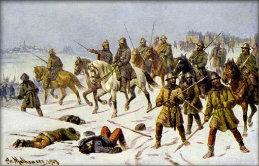 Bitva u Kutné Hory 21. a 22. prosince 1421. FOTO: Josef Mathauser/Creative Commons/Public domain