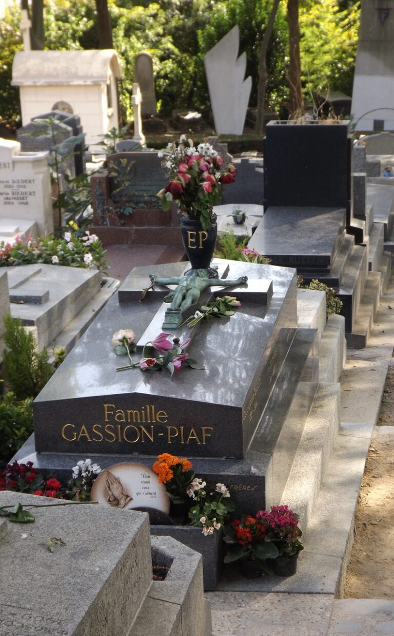 Je pohřbena na hřbitově Père-Lachaise v Paříži. Foto: pixabay