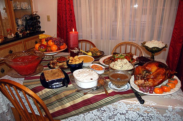 Tradiční tabule o Dni díkůvzdání v Severní Americe(Foto: Ms Jones / commons.wikimedia.org / CC BY 2.0)