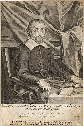 Theoprastus Renaudot chce pomoct chudým lidem. FOTO: Recueil des Gazettes de l'année 1631 via Gallica/Creative Commons/Public domain