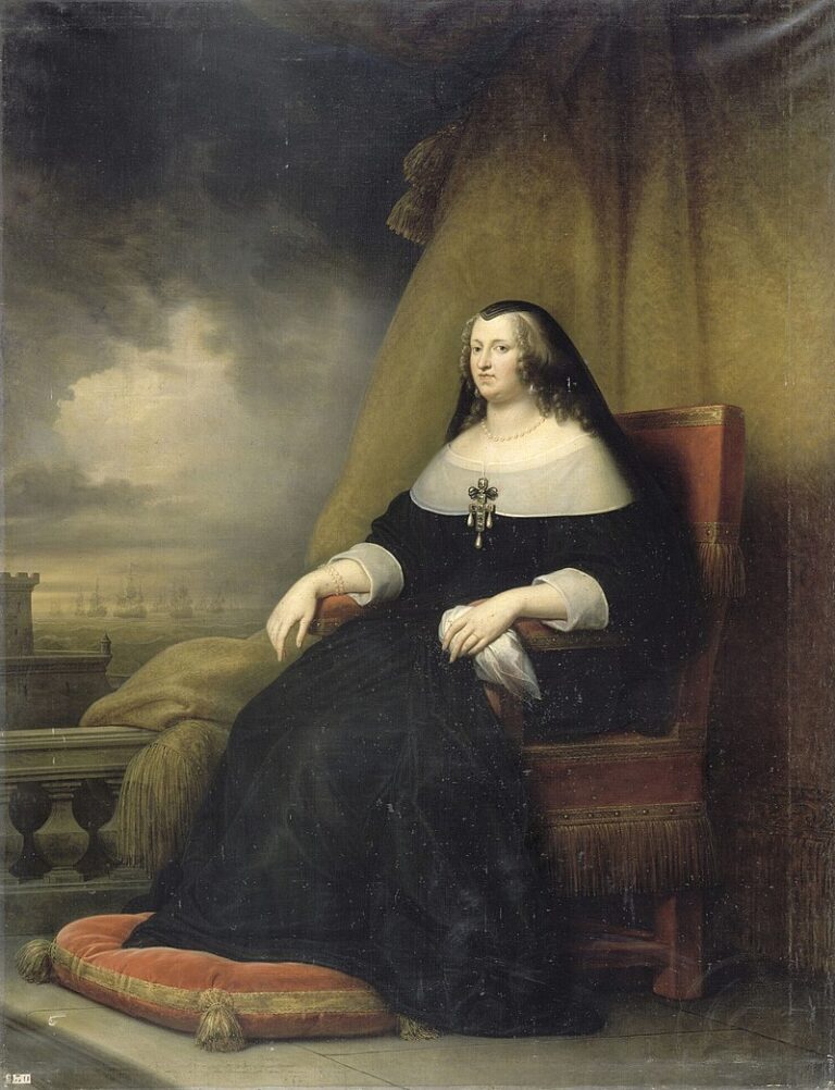 Anna Rakouská jako vdova. FOTO: Charles de Steuben/Creative Commons/Public domain