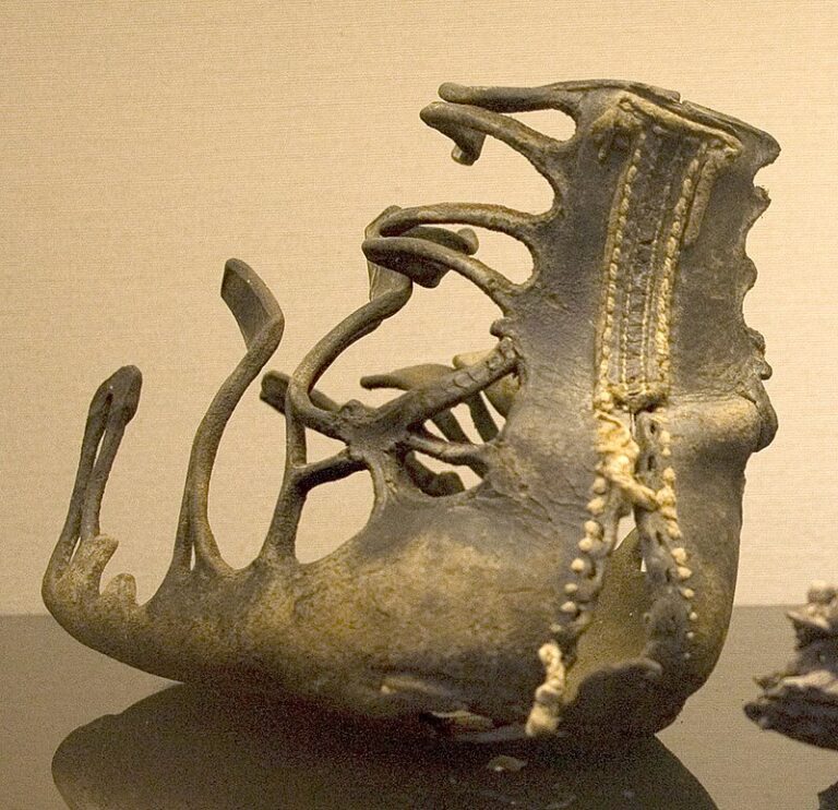Originální caligae, bota římského legionáře, nalezená v Qasr Ibrim, Egypt, c. 1. století př. n. l. – 1. století n. l. FOTO: Prioryman/Creative Commons/CC BY-SA 4.0