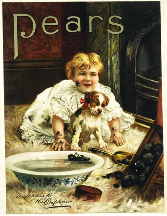Reklamy na mýdlo patřily k oblíbeným. Tato je z roku 1900. FOTO: The original uploader was VAwebteam at English Wikipedia/Creative Commons/Public domain