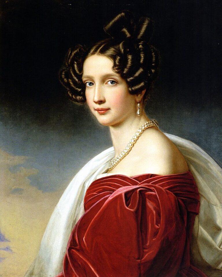 Žofie Frederika Bavorská, matka Františka Josefa I. Se svou snachou měla časté rozepře. FOTO: Joseph Karl Stieler/Creative Commons/Volné dílo