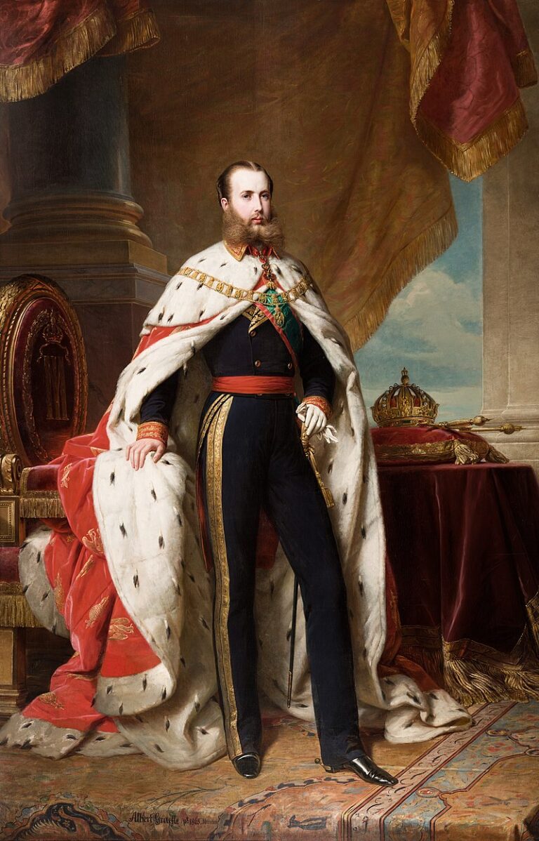 Císař Maxmilián I. Mexický. FOTO: Albert Gräfle/Creative Commons/Public domain