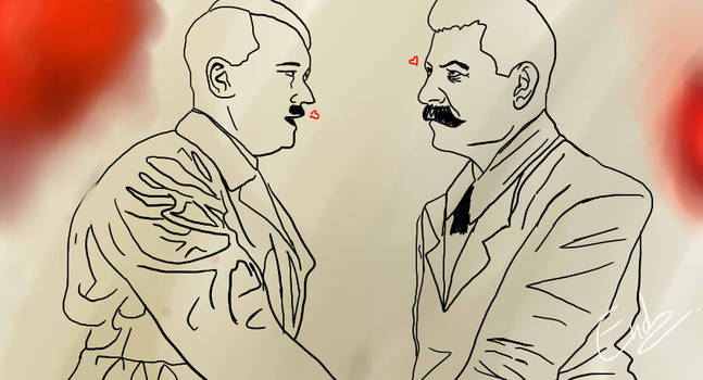 Kolem korespondence Hitlera a Stalina panují otazníky. FOTO: DeviantArt