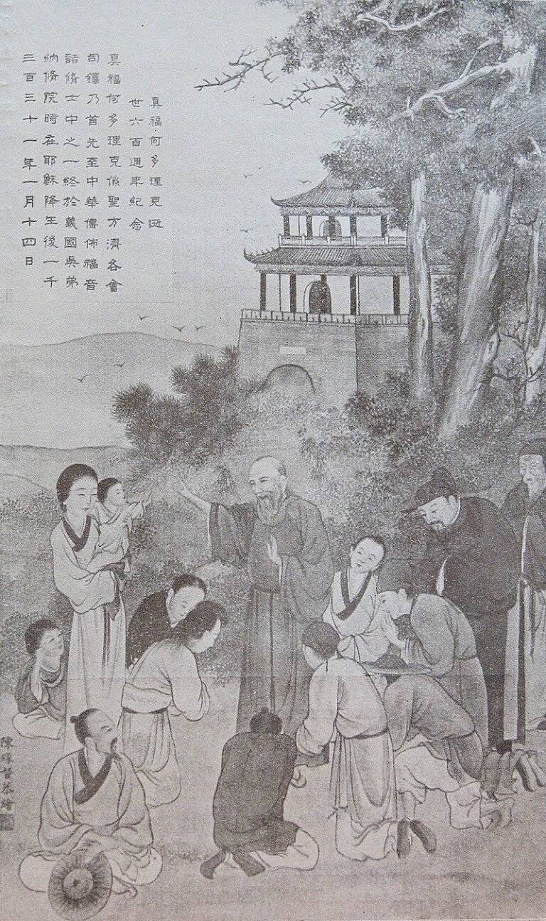 Mnich Oldřich v Číně. FOTO: Neznámý autor/Creative Commons/Public domain