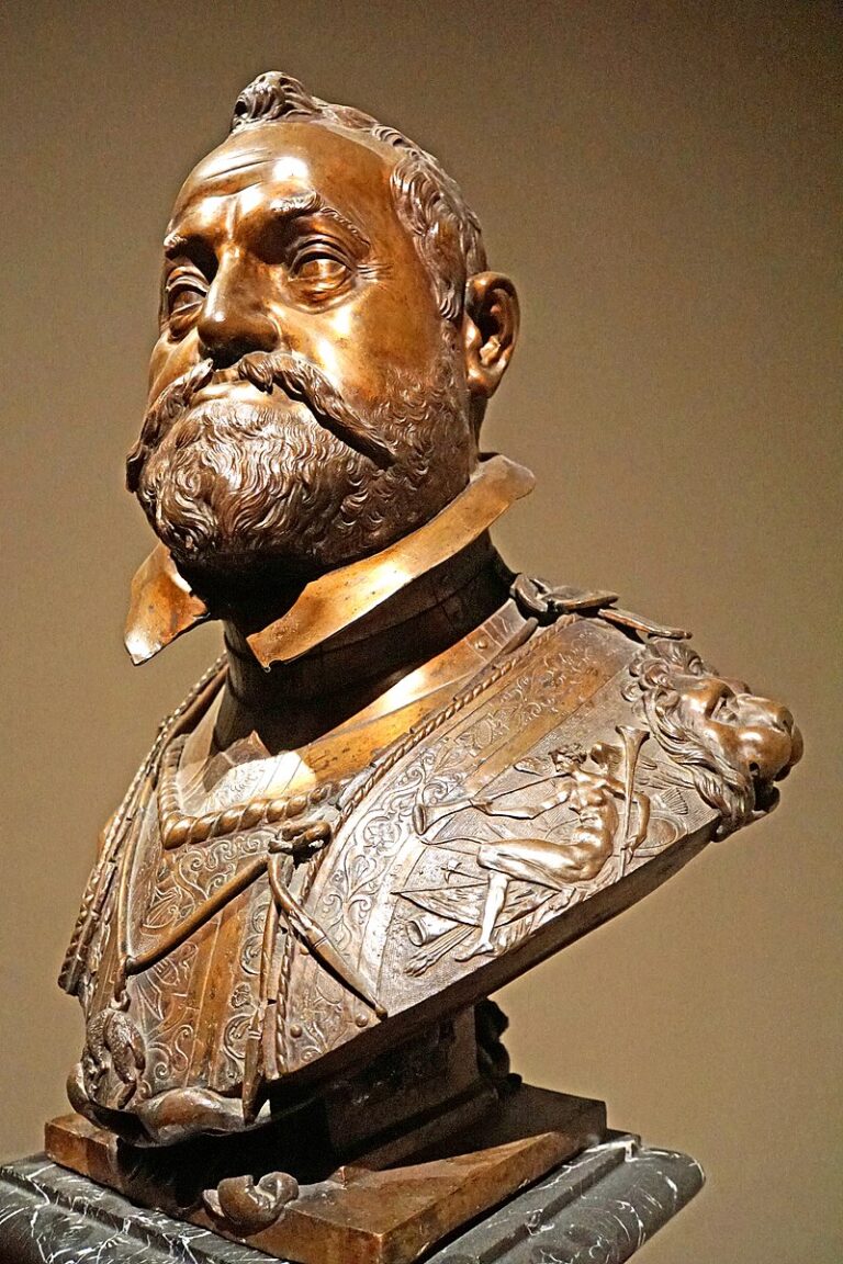 Císař Rudolf II., busta z roku 1607 od Adriana de Vries. FOTO: Dennis Jarvis from Halifax, Canada/Creative Commons/CC BY-SA 2.0