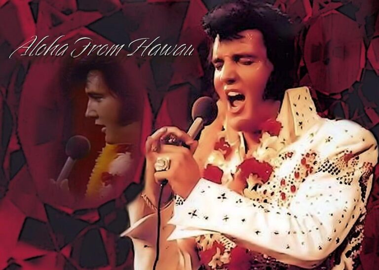 Elvis Presley po většinu života posouvá svou tvorbou hranice hudby a koncert 14. ledna 1973 v Honolulu na Havaji není výjimkou. Foto: pxfuel