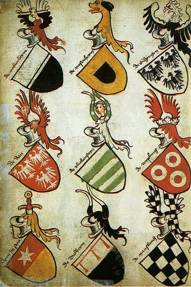 Symboly a barvy v heraldice měly a stále mají své významy.(Foto: neznámý autor / commons.wikimedia.org / volné dílo)