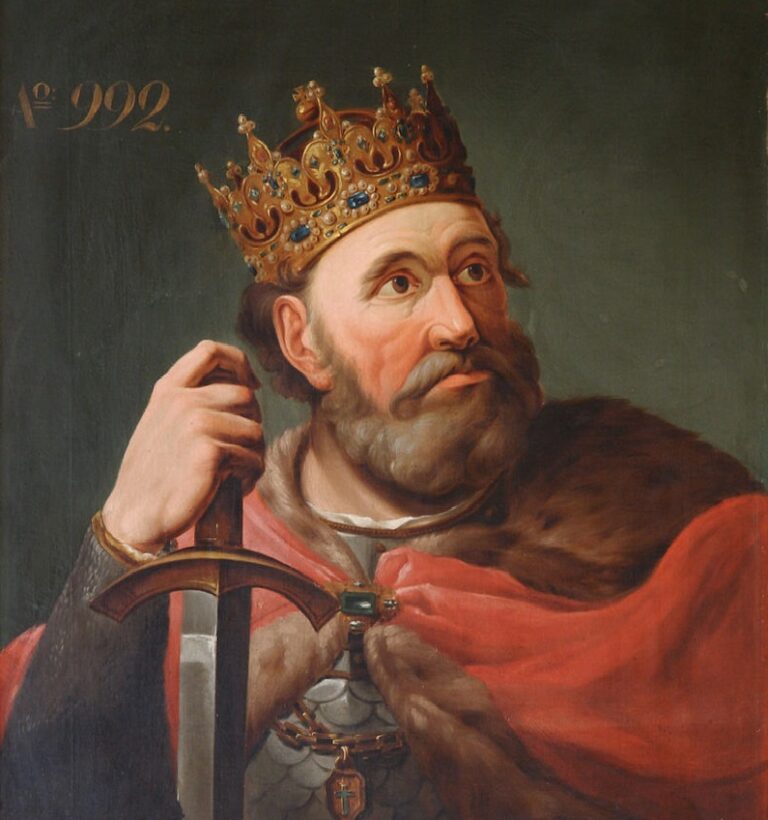 Boleslav I. Chrabrý si roku 1000 myslel, že je korunován. FOTO: Jan Bogumił Jacobi/Creative Commons/Public domain
