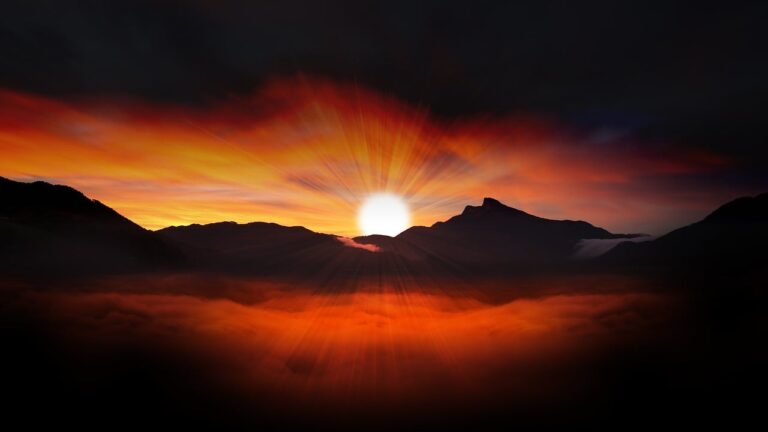 Zatím ještě životadárné Slunce... Foto: Pixabay