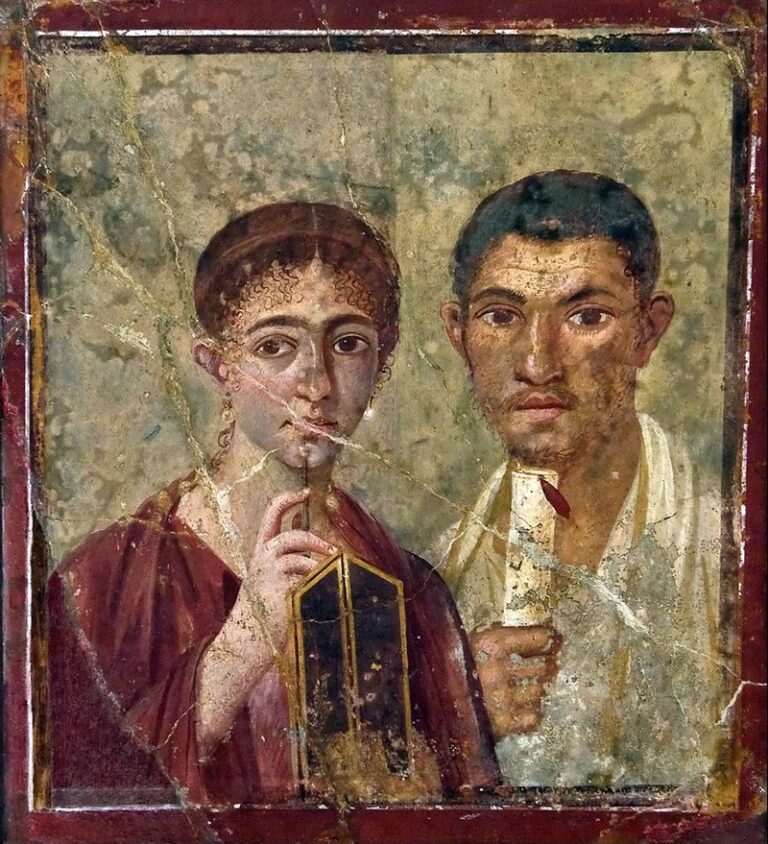 Fresky z Pompejí. FOTO: Neznámý autor/Creative Commons/ Public domain