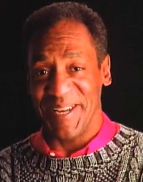Cosby na sobě v roce 1990 svetr, podobný těm, které nosil v The Cosby Show v roli Cliffa Huxtablea. Foto: Národní vědecká nadace / Veřejná doména