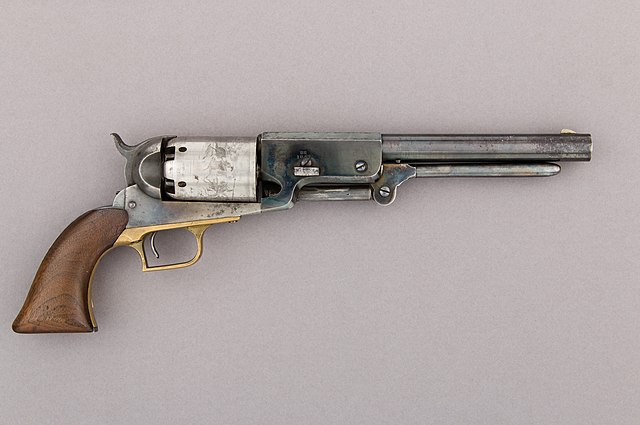 Legendární Colt Walker. Foto: Samuel Colt, CC0, via Wikimedia Commons
