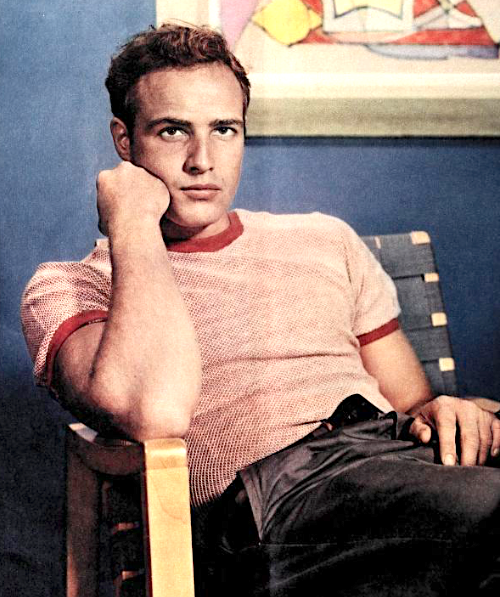 Vyhlášený krasavec Marlon Brando Foto: CC - volné dílo