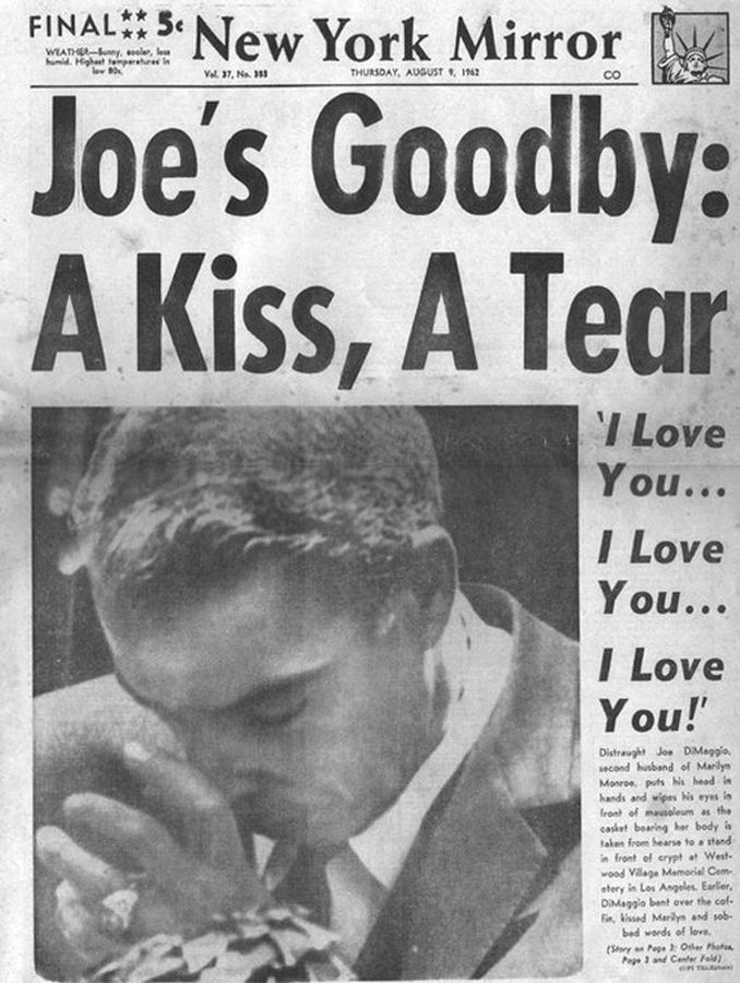 Exmanžel Joe bude zdrcen. Stále ji miluje... Foto: New York Mirror - CC - volné dílo